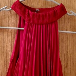 FLOWLY COLD SHOULDER BELL SLEEVE BLOUSE